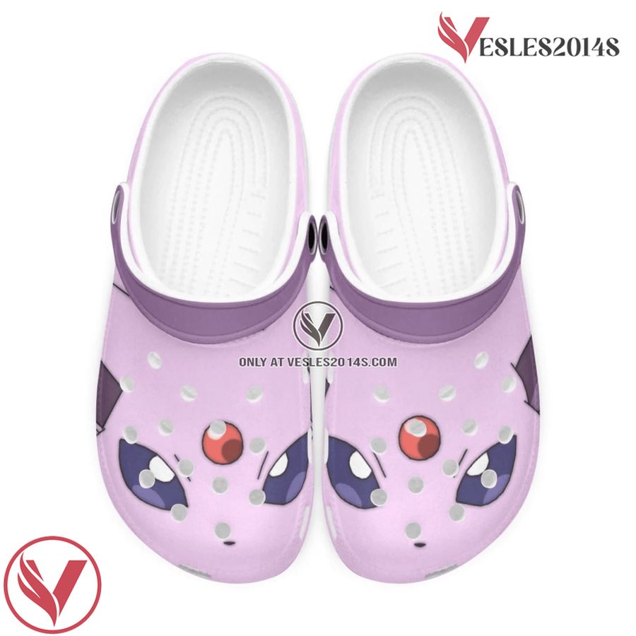 Espeon Pokemon Custom Clogs, Unique Gift From Vesles2014S 2