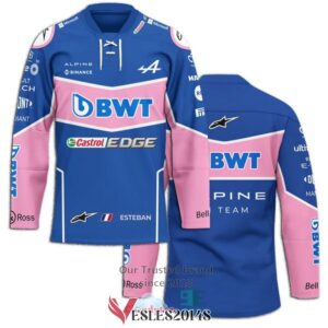 Esteban Ocon Alpine F1 Team BWT Hockey Jersey, Trending Gifts For Fans - Vesles2014s