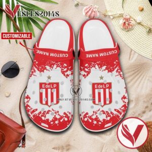 Estudiantes La Plata Logo Custom Crocs Shoes For Men And Women, Unique Clogs Shoes For Fans - Vesles2014S 1