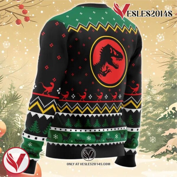 Ethics of Cloning Jurassic Park Ugly Christmas Sweater, Unique Christmas Gift For Fans - Vesles2014S 2