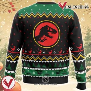 Ethics of Cloning Jurassic Park Ugly Christmas Sweater, Unique Christmas Gift For Fans - Vesles2014S 3