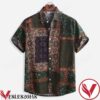 Ethnic Floral And Paisley Style Patchwork Printed Hawaiian Shirt, Unique Gifts For Friends - Vesles2014S 1
