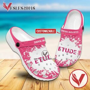 Etude House Logo Crocs Shoes For Men And Women, Unique Clogs Shoes For Fans - Vesles2014S