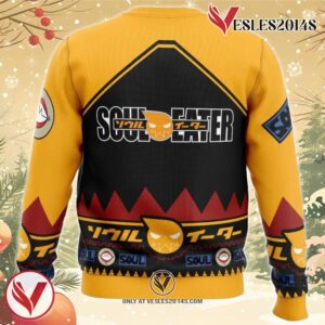 Evans Soul Eater Ugly Christmas Sweater, Unique Christmas Gift For Fans - Vesles2014S 1