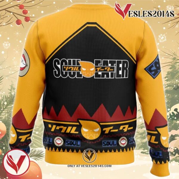 Evans Soul Eater Ugly Christmas Sweater, Unique Christmas Gift For Fans - Vesles2014S 1