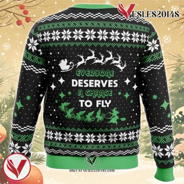Everyone Deserves to Fly Wicked and Christmas Ugly Christmas Sweater, Unique Christmas Gift For Fans - Vesles2014S 1