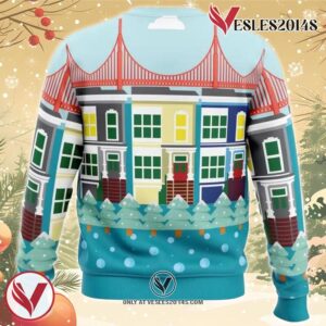 Everywhere Full House Ugly Christmas Sweater, Unique Christmas Gift For Fans - Vesles2014S 1