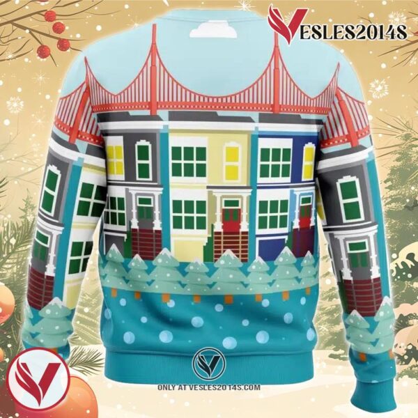 Everywhere Full House Ugly Christmas Sweater, Unique Christmas Gift For Fans - Vesles2014S 1