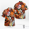 Extremely Hideous Horror Halloween Full Printing Hawaiian Shirt Funny Hawaiian Beach Gift Casual Shirt Vesles2014S