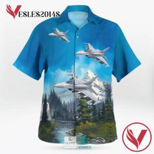 F 16 Fighting Falcon Casual Hawaiian Shirt, Best Gifts For Summer Vesles2014S 2