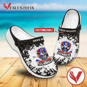F.C.V. Dender E.H. Custom Crocs Shoes For Men And Women, Unique Clogs Shoes For Fans - Vesles2014S