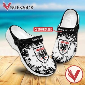FC Aarau Custom Crocs Shoes For Men And Women, Unique Clogs Shoes For Fans - Vesles2014S