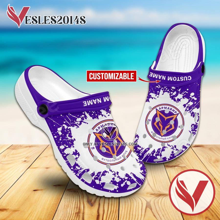 FC Armavir Custom Name Crocs Shoes For Men And Women, Unique Clogs Shoes For Fans - Vesles2014S