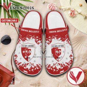 FC Biel-Bienne Custom Crocs Shoes For Men And Women, Unique Clogs Shoes For Fans - Vesles2014S 1