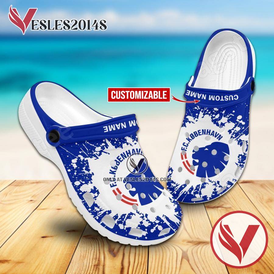 FC Copenhagen Custom Crocs Shoes For Men And Women, Unique Clogs Shoes For Fans - Vesles2014S