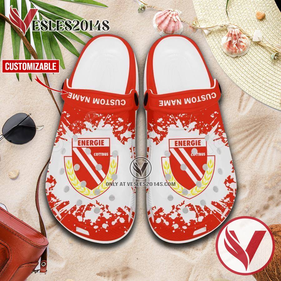 FC Energie Cottbus Custom Crocs Shoes For Men And Women, Unique Clogs Shoes For Fans - Vesles2014S 1