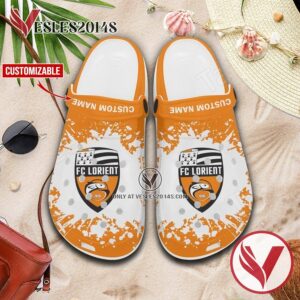 FC Lorient Custom Crocs Shoes For Men And Women, Unique Clogs Shoes For Fans - Vesles2014S 1