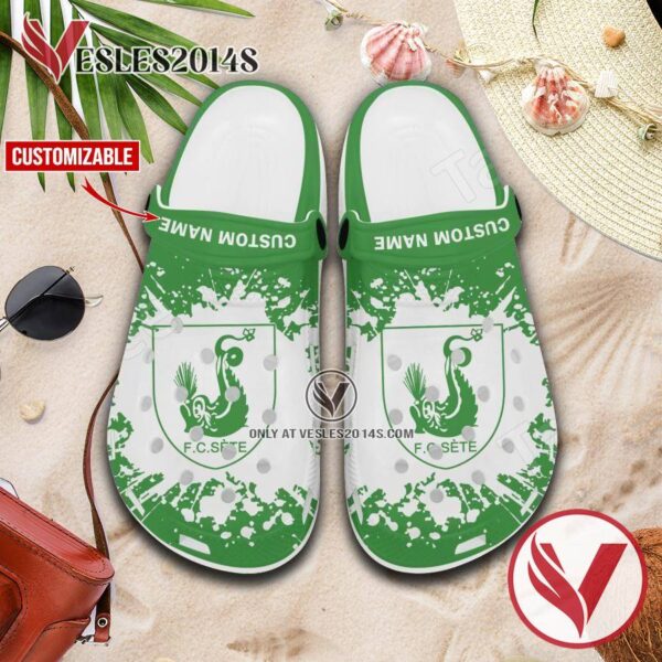 FC Sète 34 Custom Crocs Shoes For Men And Women, Unique Clogs Shoes For Fans - Vesles2014S 1