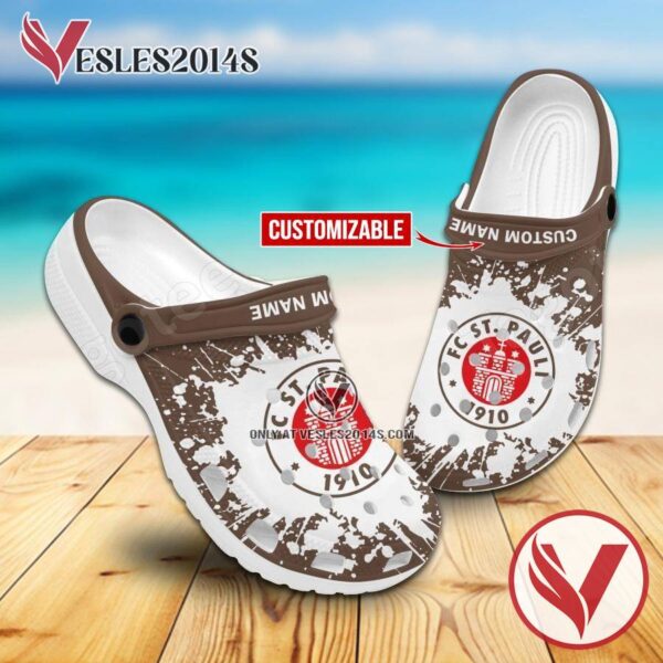 FC St. Pauli Custom Crocs Shoes For Men And Women, Unique Clogs Shoes For Fans - Vesles2014S