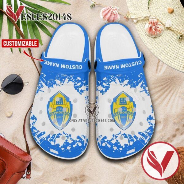 FC Ternopil Crocs Shoes For Men And Women, Unique Clogs Shoes For Fans - Vesles2014S 1