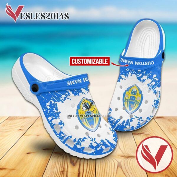 FC Ternopil Crocs Shoes For Men And Women, Unique Clogs Shoes For Fans - Vesles2014S