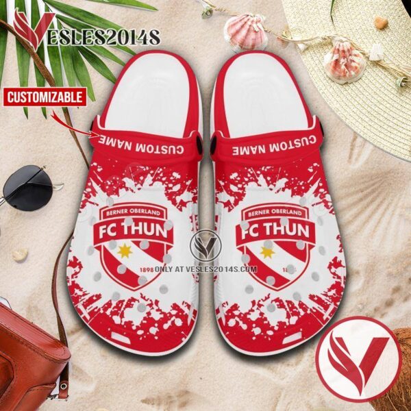FC Thun Custom Crocs Shoes For Men And Women, Unique Clogs Shoes For Fans - Vesles2014S 1