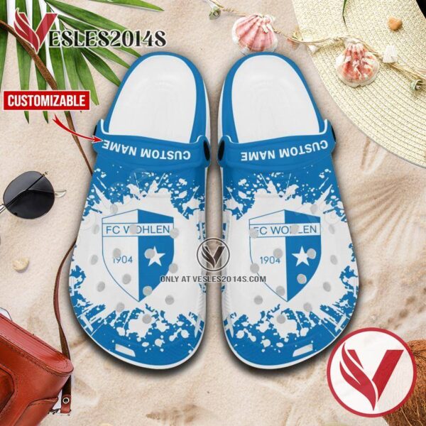 FC Wohlen Custom Crocs Shoes For Men And Women, Unique Clogs Shoes For Fans - Vesles2014S 1