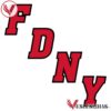 FDNY Wordmark White Customize Hockey Jersey, Trending Gifts For Fans - Vesles2014s