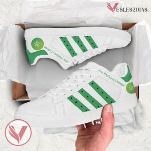 FINE Mortuary College Print Stan Smith Shoes, Unique Sneaker For Fans - Vesles2014s