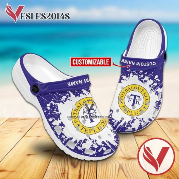 FK Teplice Custom Name Crocs Shoes For Men And Women, Unique Clogs Shoes For Fans - Vesles2014S