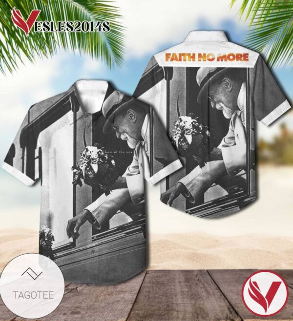 Faith No More Album Of The Year Album Cover Hawaiian Shirt, Best Gift For Music Lovers Vesles2014S