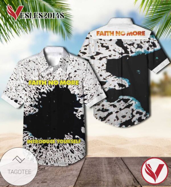 Faith No More Introduce Yourself Album Cover Hawaiian Shirt, Best Gift For Music Lovers Vesles2014S