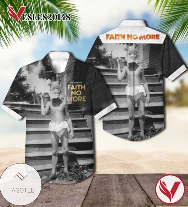 Faith No More Sol Invictus Album Cover Hawaiian Shirt, Best Gift For Music Lovers Vesles2014S