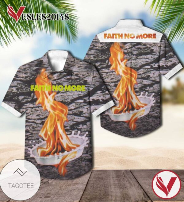 Faith No More The Real Thing Album Cover Hawaiian Shirt, Best Gift For Music Lovers Vesles2014S