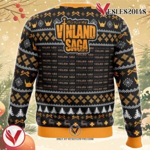 Falalala Valahalla Vinland Saga Christmas Sweater 3
