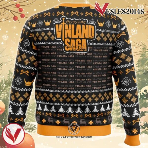 Falalala Valahalla Vinland Saga Christmas Sweater 3