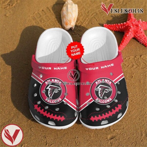 Falcons Personalized Custom Clog Shoes, Unique Gift From  Vesles2014S