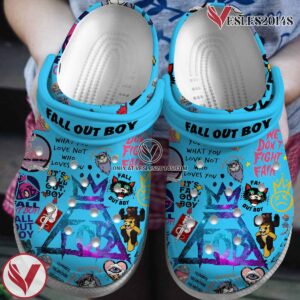 Fall Out Boy Band Music Crocs Crocband Clogs Shoes, Unique Gifts For Fans Style 2 - Vesles2014S