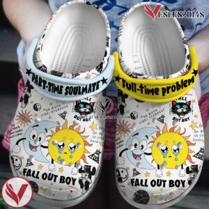 Fall Out Boy Music Crocs Crocband Clogs Shoes, Unique Gifts For Fans Style 4 - Vesles2014S