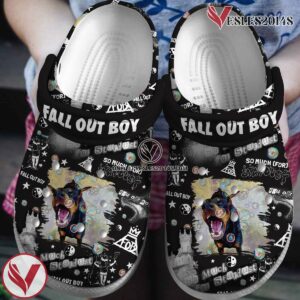 Fall Out Boy Music Crocs Crocband Clogs Shoes, Unique Gifts For Fans Style 5 - Vesles2014S