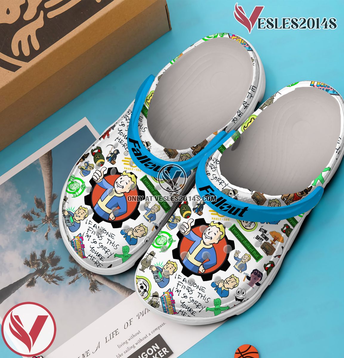 Fall Out Game Crocs Crocband Clogs Shoes Comfortable For Men Women and Kids, Unique Gift From Vesles2014S 3