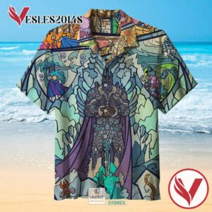 Fall of Arthas Casual Hawaiian Shirt, Best Gifts For Summer Vesles2014S 1