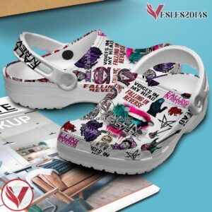 Falling In Reverse Band Music Premium Crocs Crocband Clogs Shoes, Unique Gifts For Fans - Vesles2014S 2