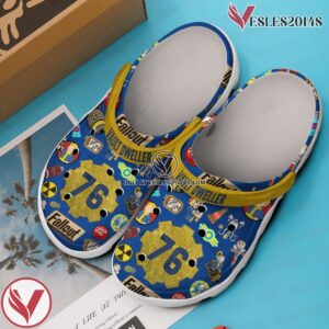 Fallout Shelter Game Crocs Crocband Clogs Shoes Comfortable For Men Women and Kids Style 1, Unique Gift From Vesles2014S 2