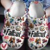 Fallout Shelter Game Crocs Crocband Clogs Shoes Comfortable For Men Women and Kids Style 11, Unique Gift From Vesles2014S