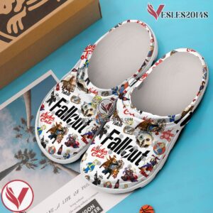 Fallout Shelter Game Crocs Crocband Clogs Shoes Comfortable For Men Women and Kids Style 11, Unique Gift From Vesles2014S 2