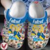 Fallout Shelter Game Crocs Crocband Clogs Shoes Comfortable For Men Women and Kids Style 13, Unique Gift From Vesles2014S