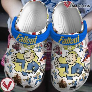 Fallout Shelter Game Crocs Crocband Clogs Shoes Comfortable For Men Women and Kids Style 15, Unique Gift From  Vesles2014S