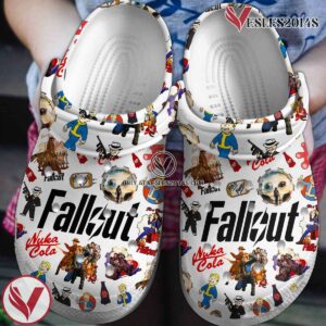 Fallout Shelter Game Crocs Crocband Clogs Shoes Comfortable For Men Women and Kids Style 17, Unique Gift From  Vesles2014S