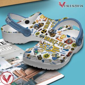 Fallout Shelter Game Crocs Crocband Clogs Shoes Comfortable For Men Women and Kids Style 20, Unique Gift From Vesles2014S 3